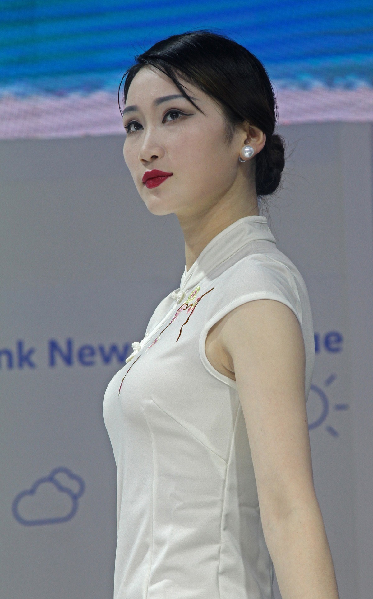 车展-旗袍装车模（下）