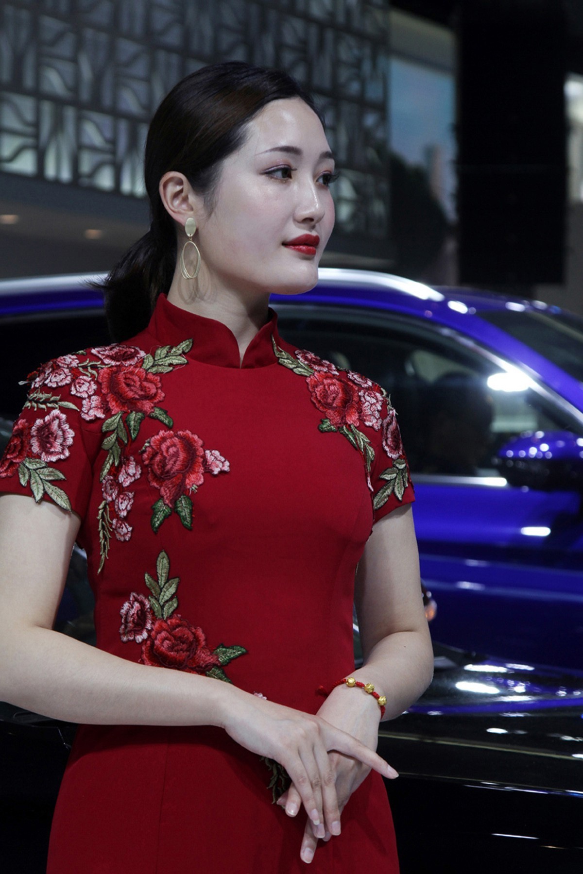 车展-旗袍装车模（下）