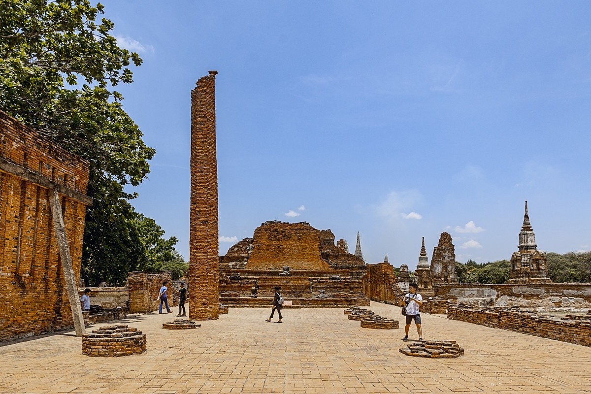 海外风情 ：泰国 · 大城府 · 玛哈泰寺遗址