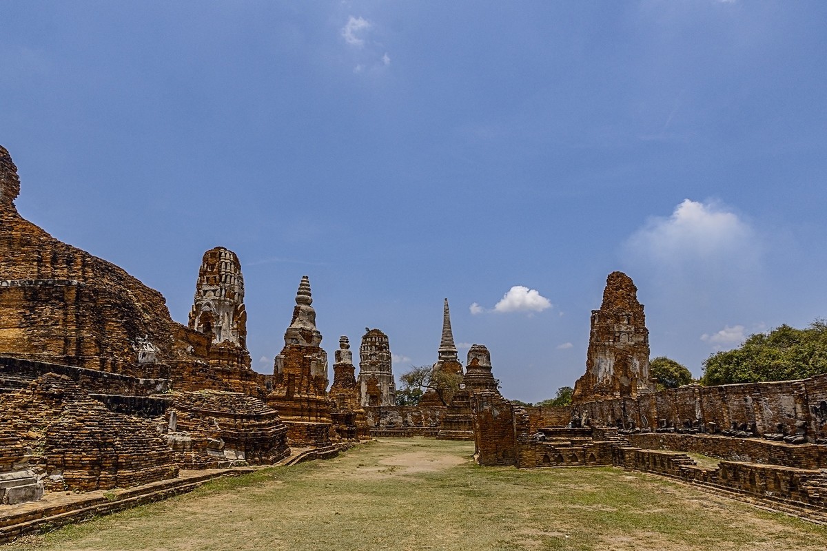 海外风情 ：泰国 · 大城府 · 玛哈泰寺遗址