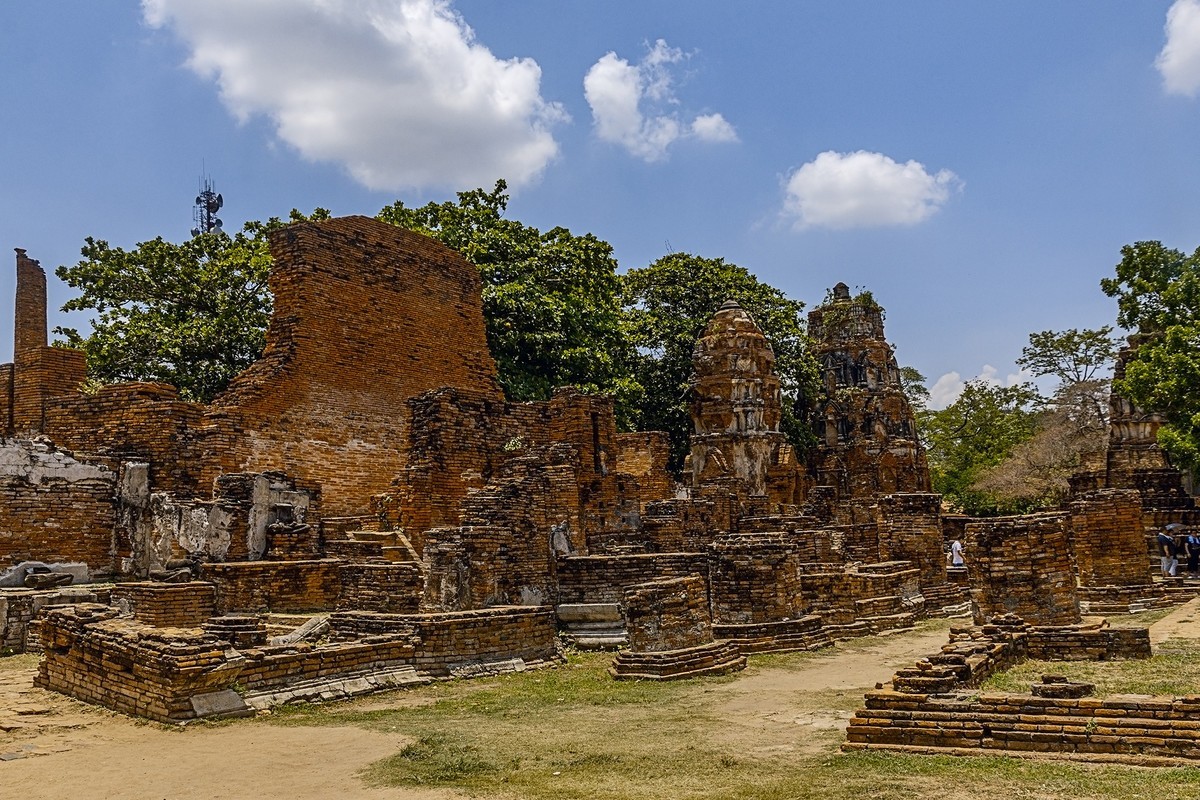 海外风情 ：泰国 · 大城府 · 玛哈泰寺遗址