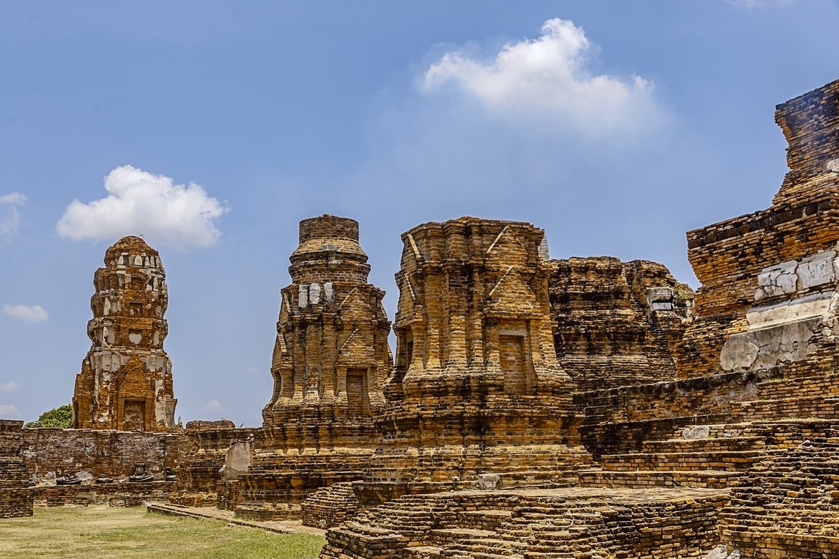 海外风情 ：泰国 · 大城府 · 玛哈泰寺遗址