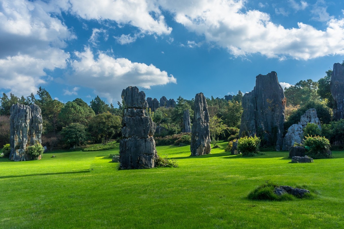 国家地质公园云南石林四