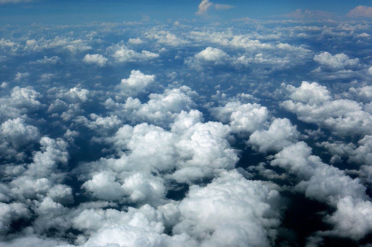 云海（一）（飞厦门途中所拍）