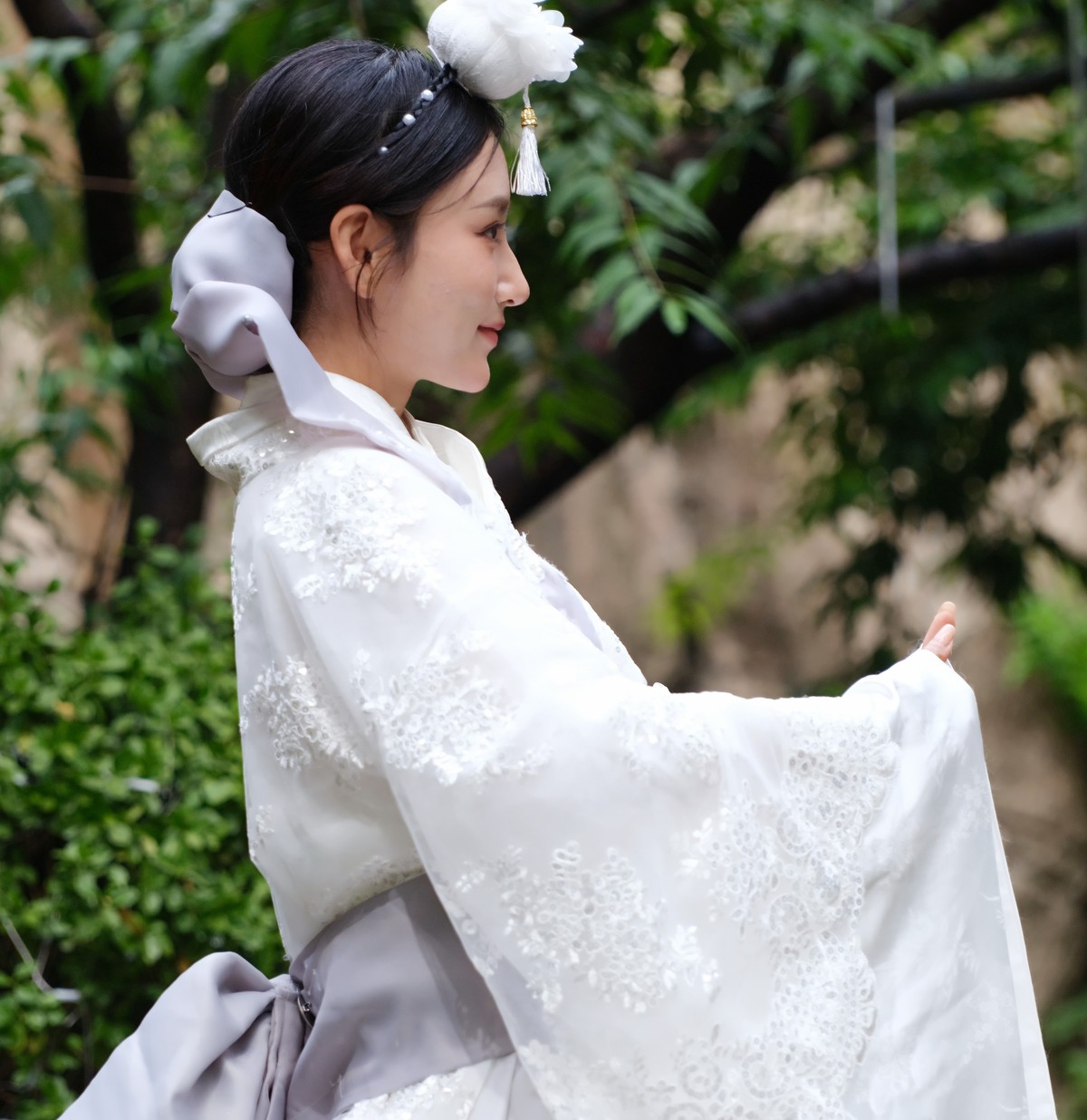 韩服女孩