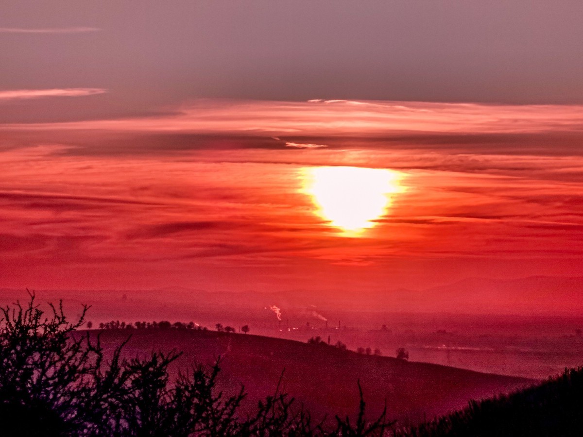 南德春晓之--“罗马山”摄