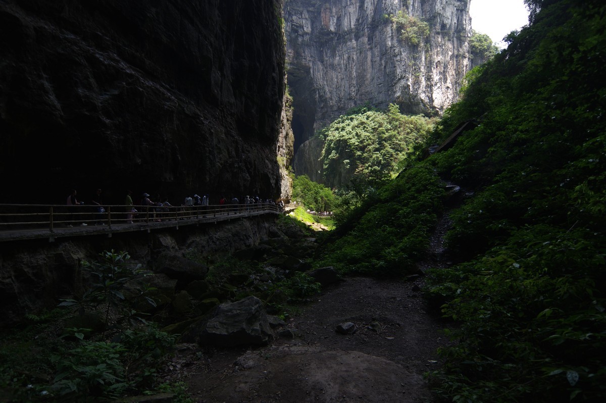 天生三桥（变形金刚三外景地）
