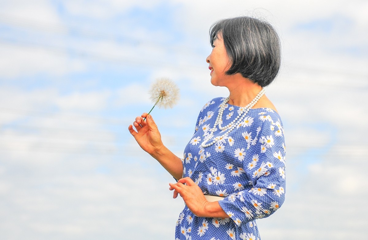 花田人影