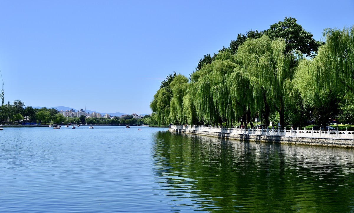 北京后海照片图片