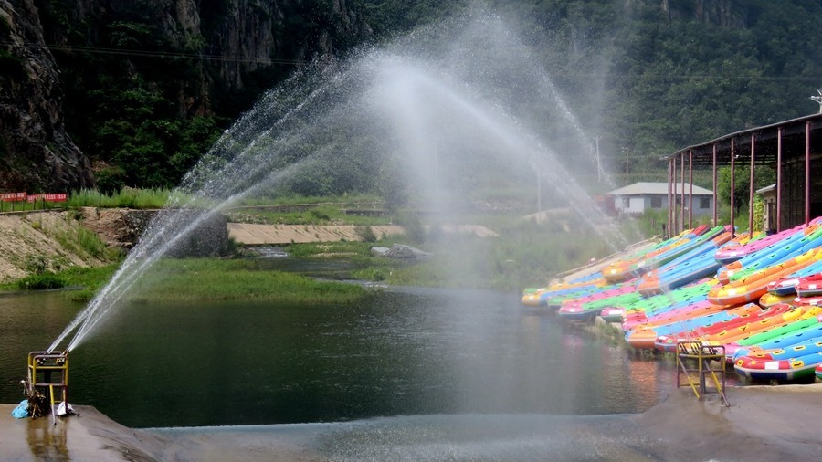027【不老松：东戴河游纪】借永安峡峪还未放人漂流之际敢紧拍点景片！很美呀！谁的钱