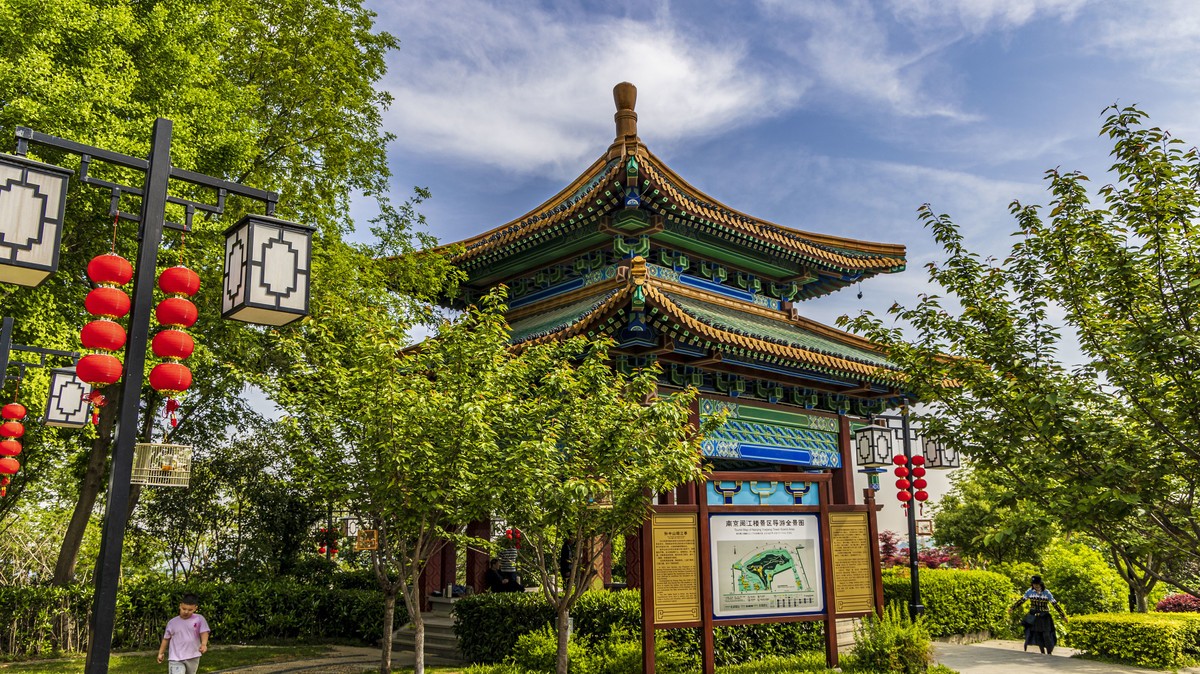 阅江楼风景独好！