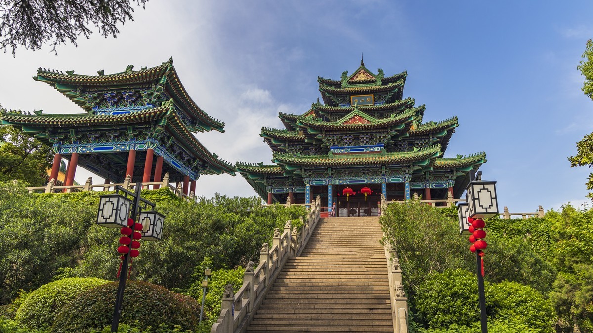 阅江楼风景独好！