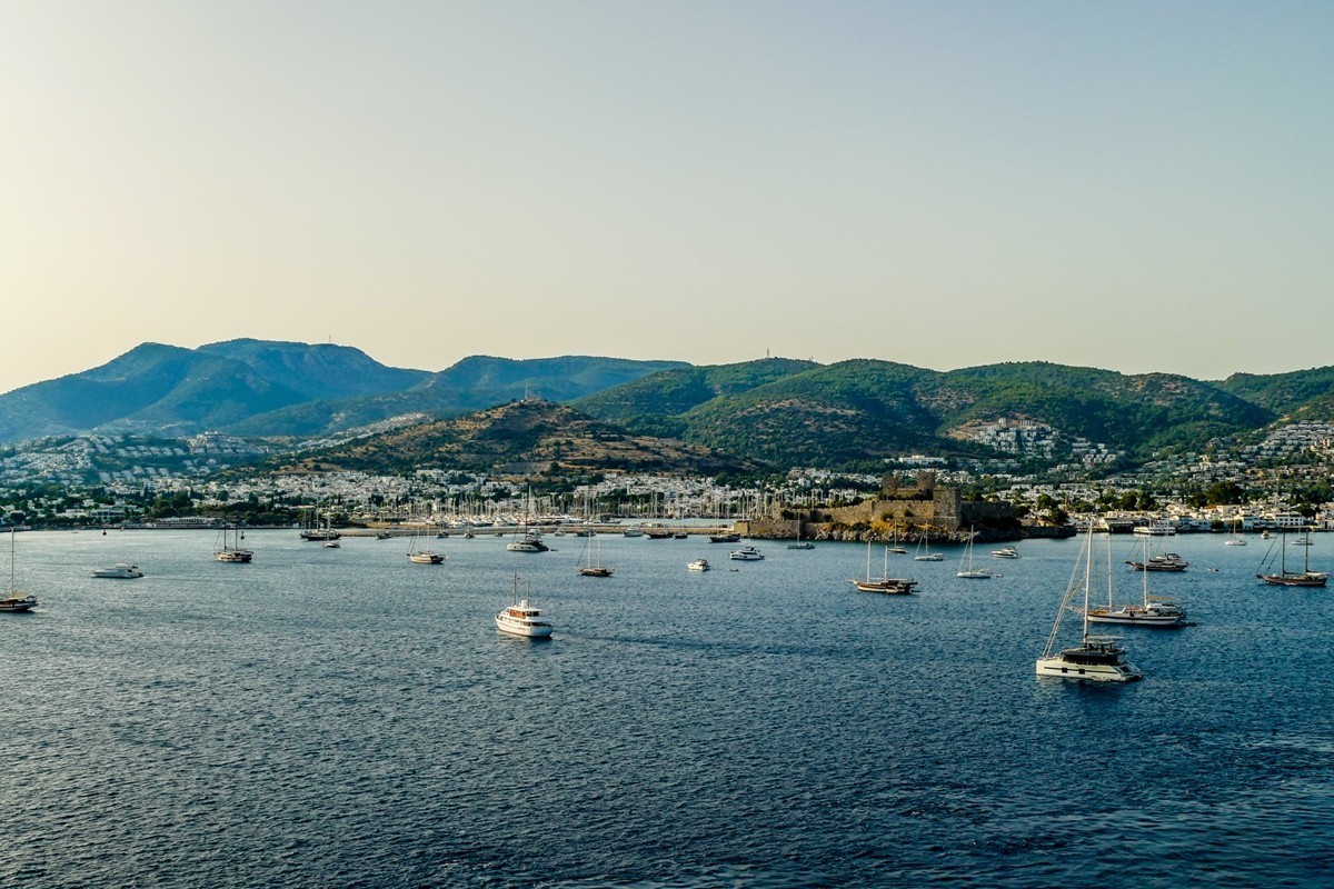 船游“Bodrum”（土耳其海滨城）