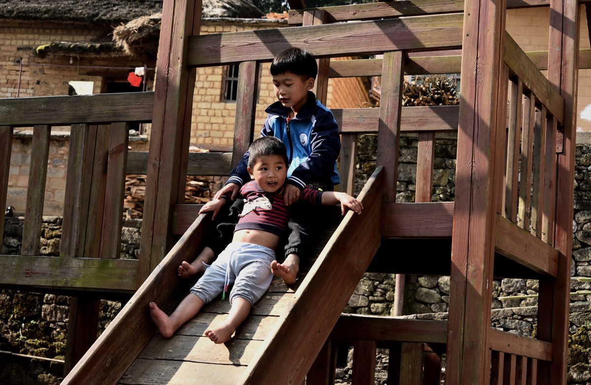 阿者科村的孩子们