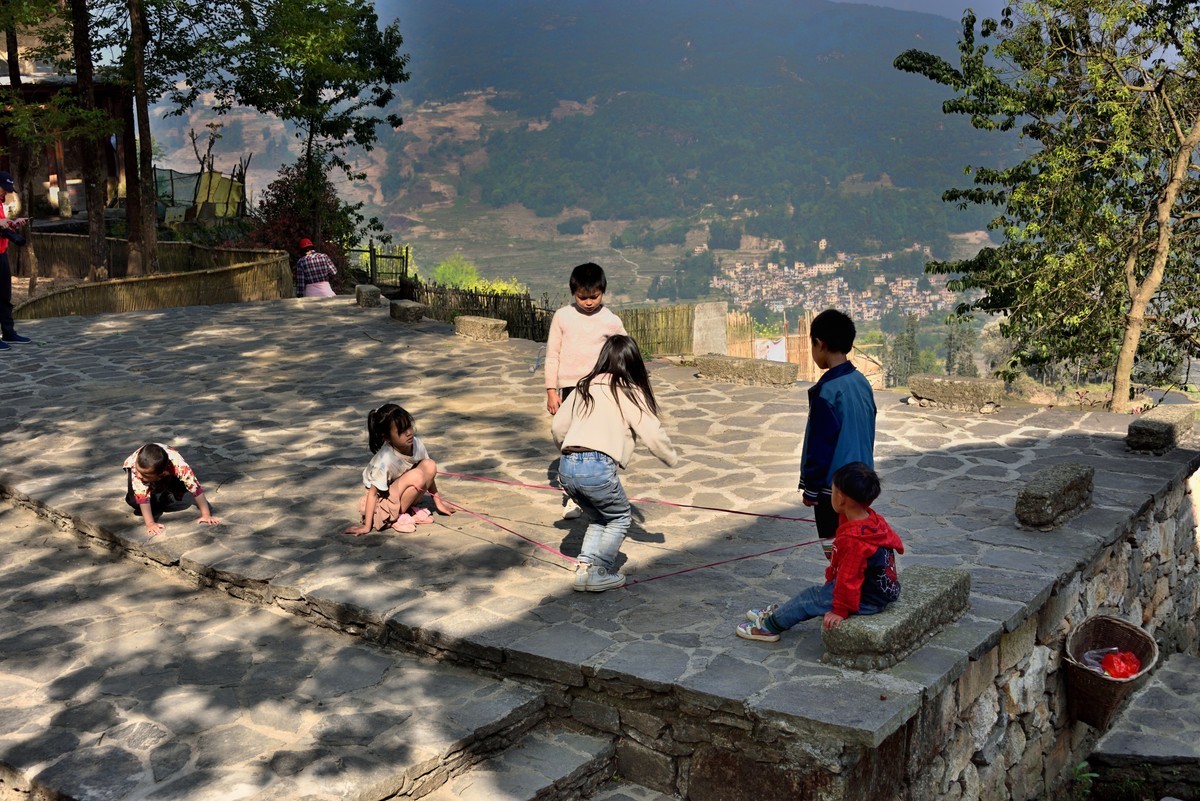 阿者科村的孩子们