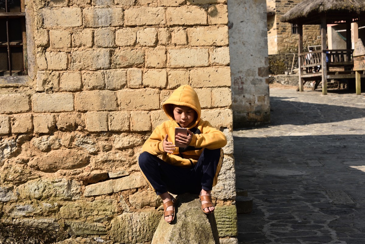 阿者科村的孩子们