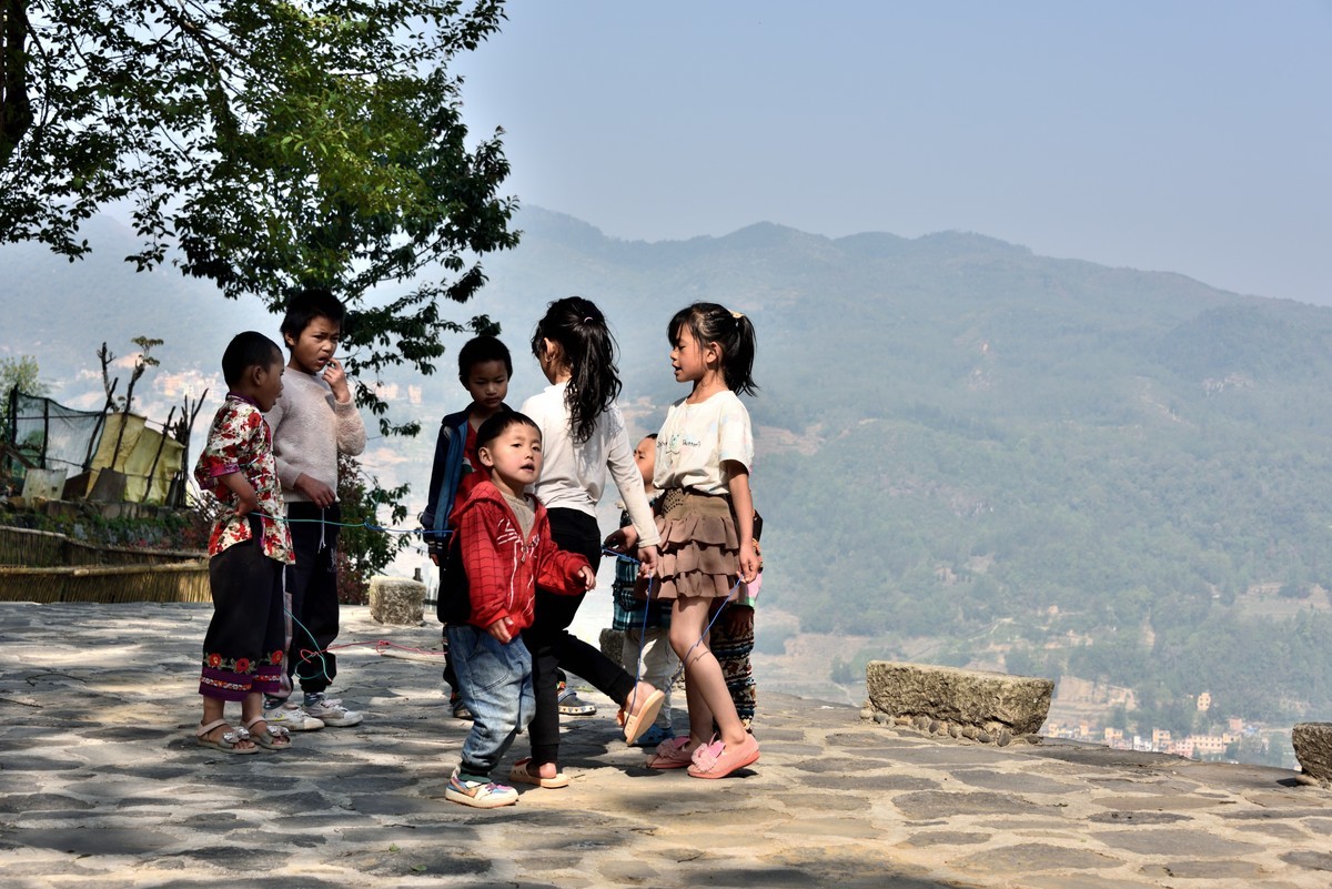 阿者科村的孩子们