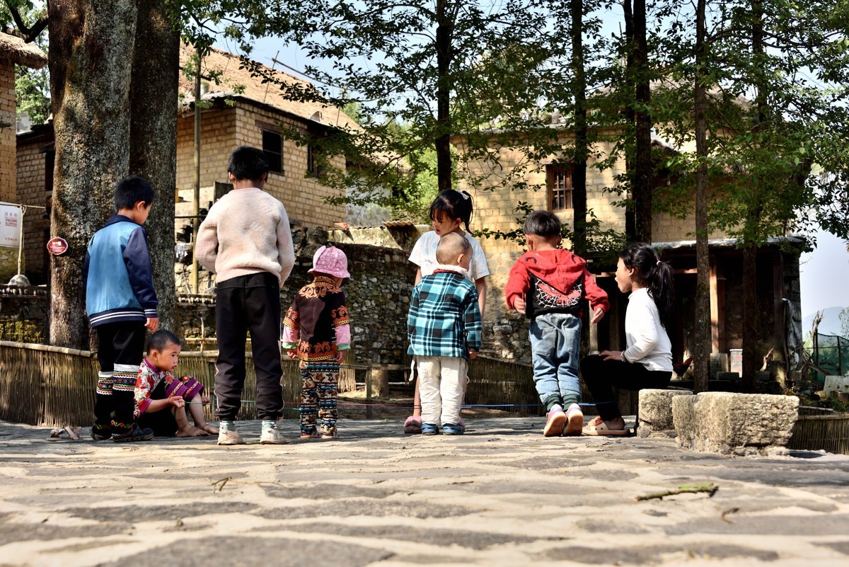 阿者科村的孩子们