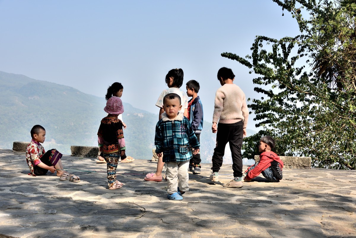 阿者科村的孩子们