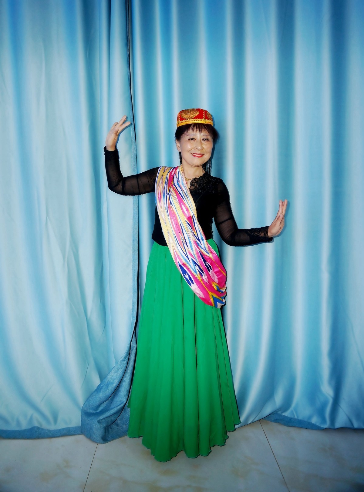 室内环境人像---演出休息中的美女！