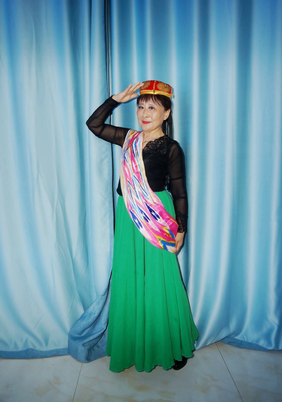 室内环境人像---演出休息中的美女！