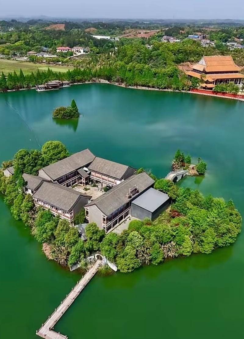 长沙县印山湖风景