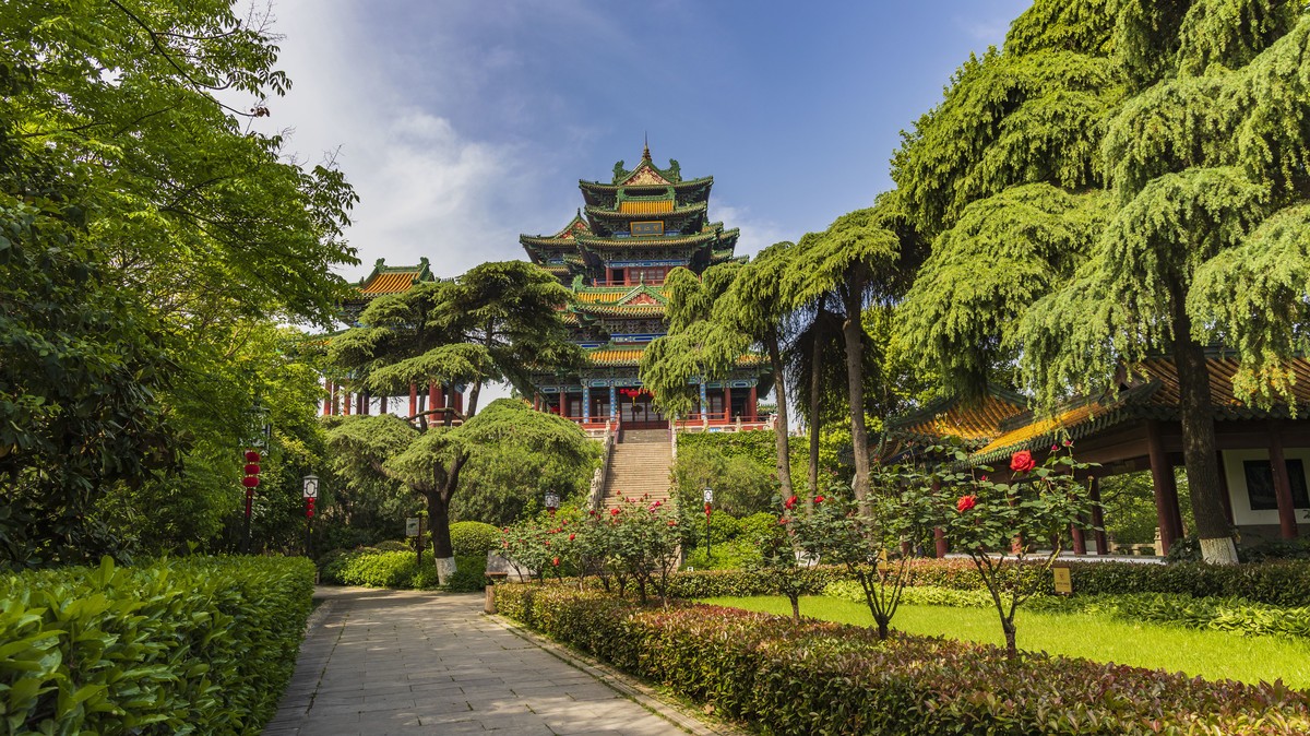 阅江楼风景独好！