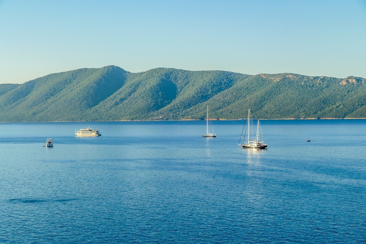 船游“Bodrum”（土耳其海滨城）