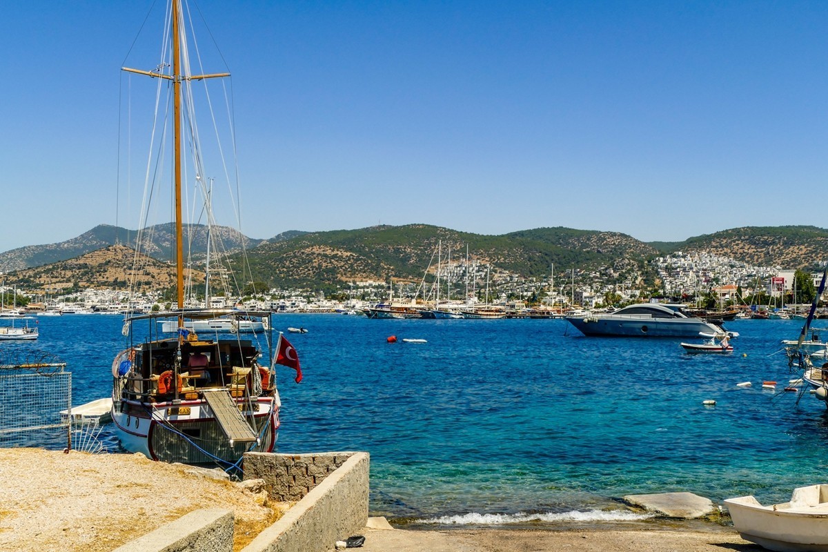 船游“Bodrum”（土耳其海滨城）