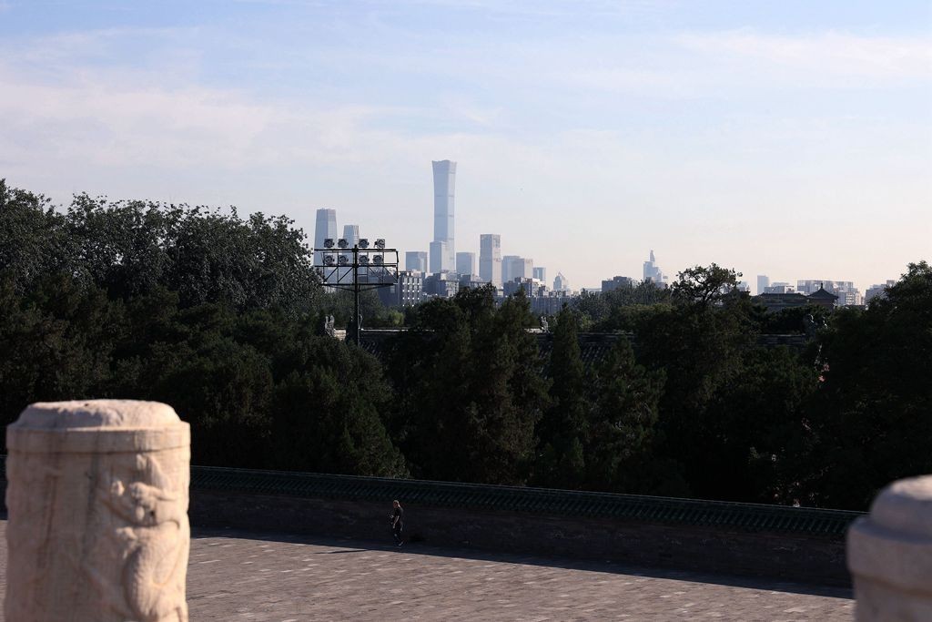 天高云淡逛天坛