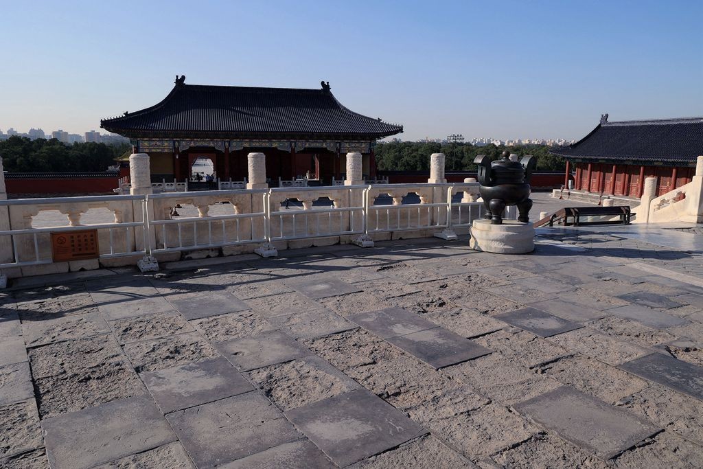 天高云淡逛天坛