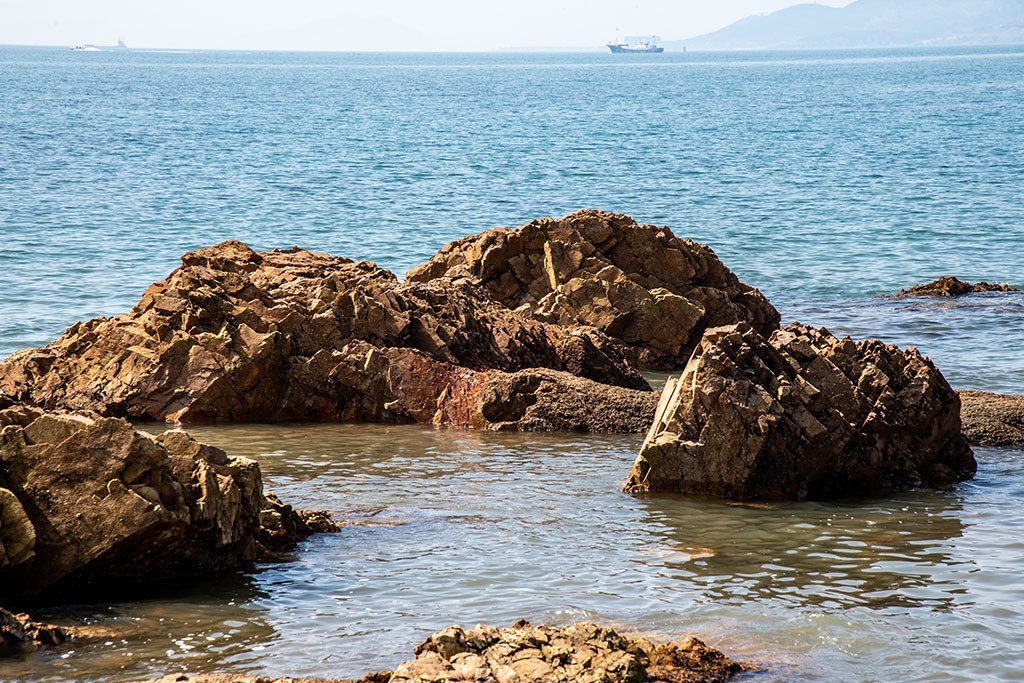 青岛太平角海边