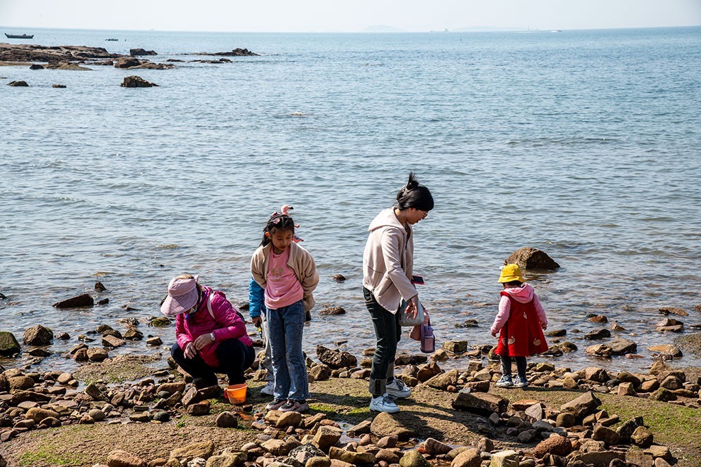青岛太平角海边