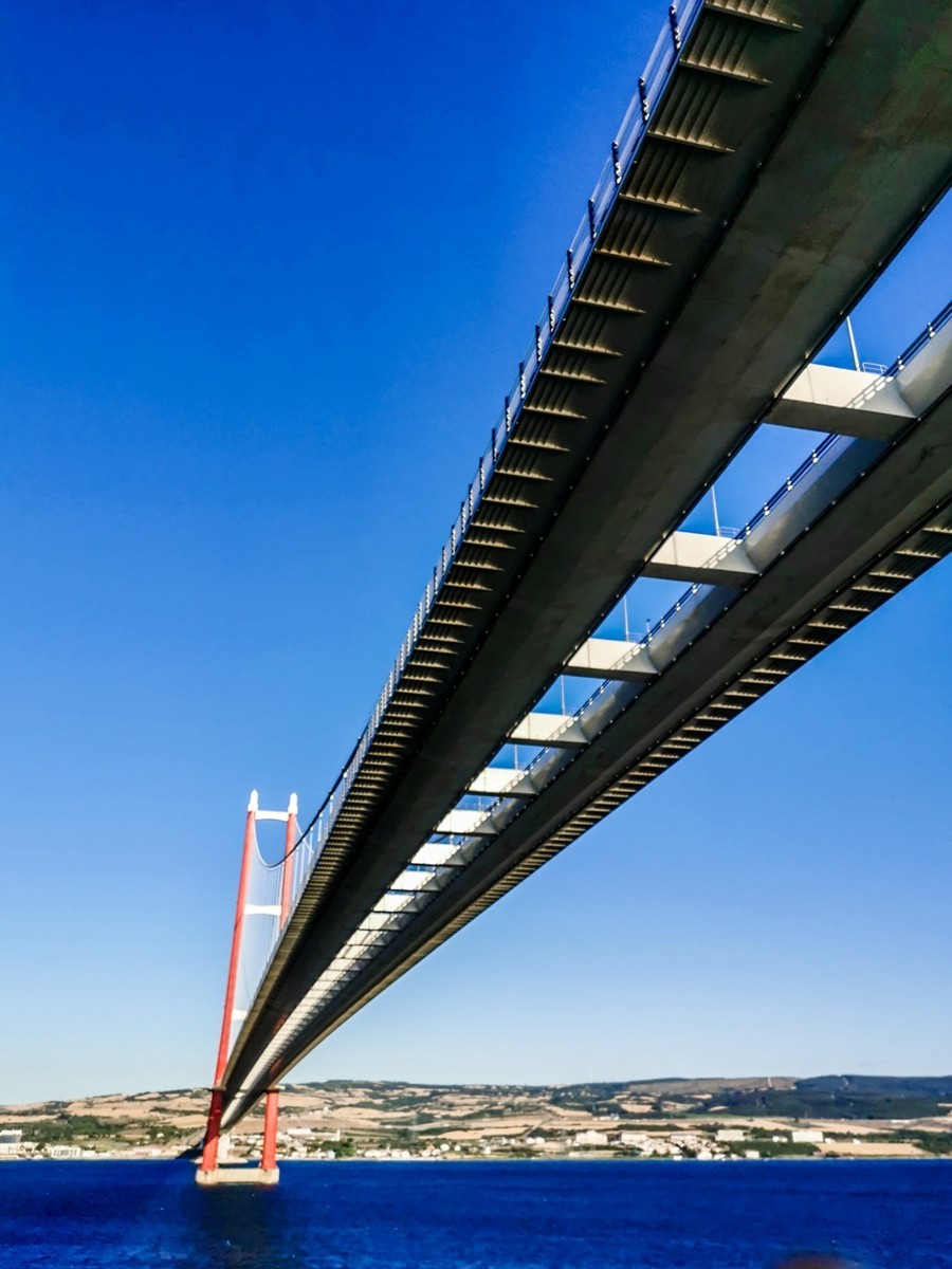 “船行“爱琴海”之--穿越“Dardanellen海峡”--祝师友节日快乐！！