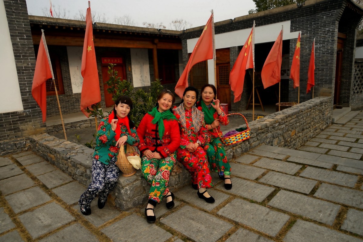 环境人像---园博园的西北风情！