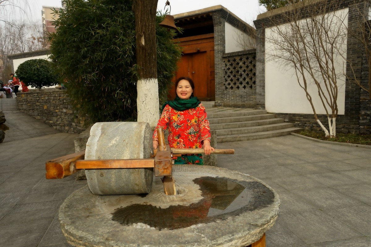 环境人像---园博园的西北风情！