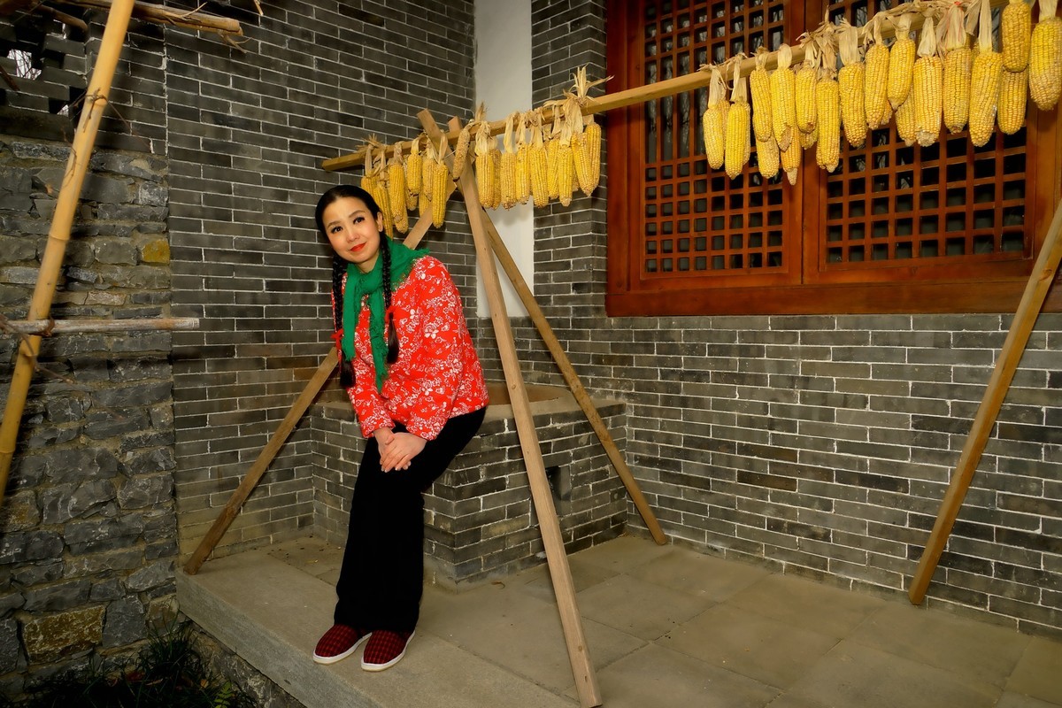 环境人像---园博园的西北风情！