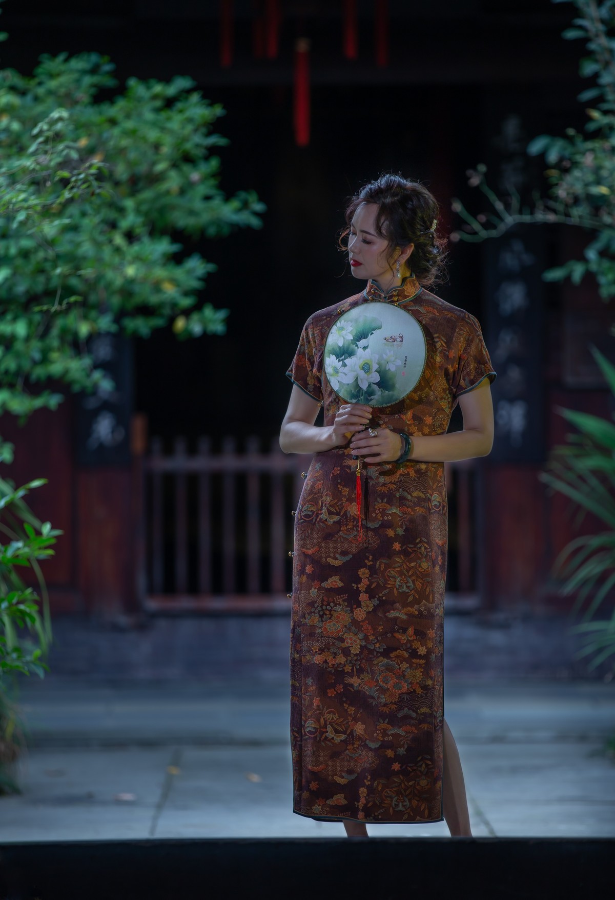 旗袍人像-中关村在线摄影论坛