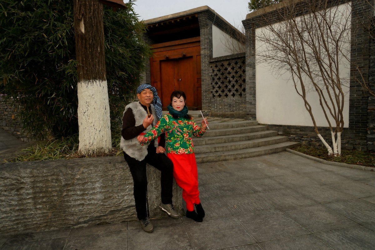 环境人像---园博园的西北风情！