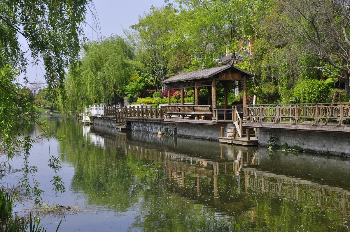 凤鸣湖湿地公园图片