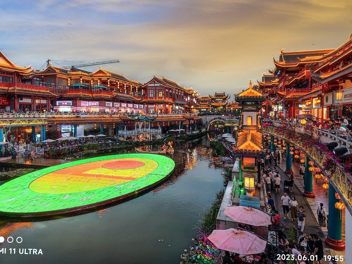 上海～成都～拉萨骑游随拍（44）网红打卡地——水街（续五）