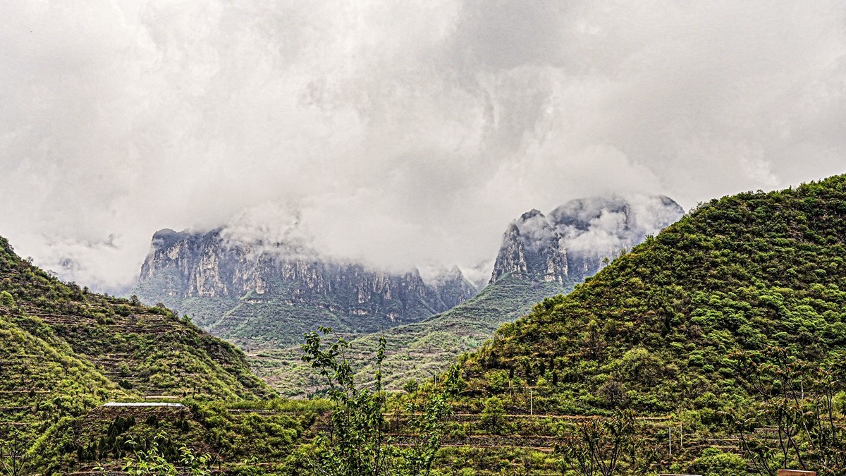 河南林县--红旗渠【4】各位老朋友新年好！！