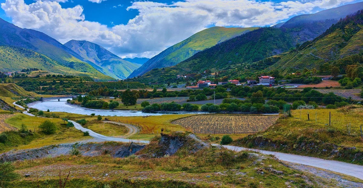 摄影基地新都桥随拍-川西