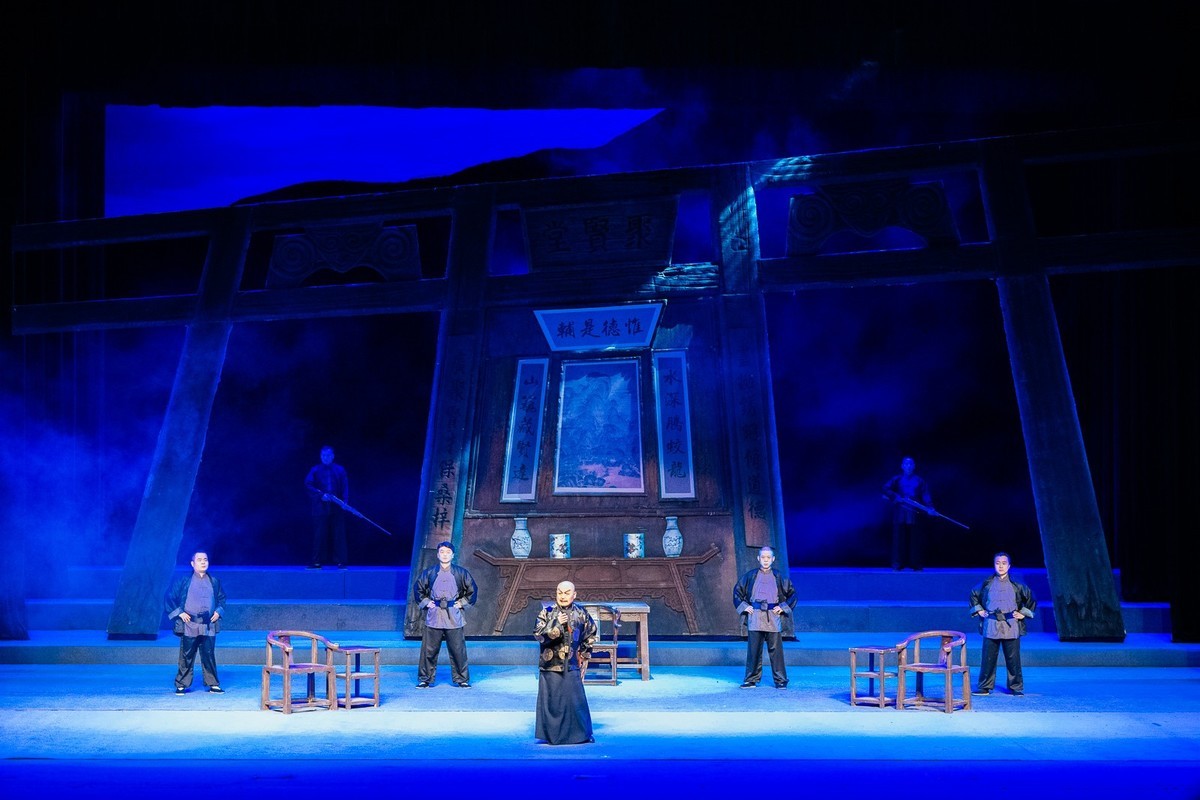 秦腔现代戏《根据地》的剧照