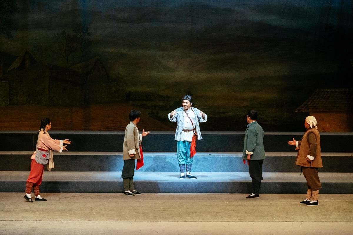 秦腔现代戏《根据地》的剧照