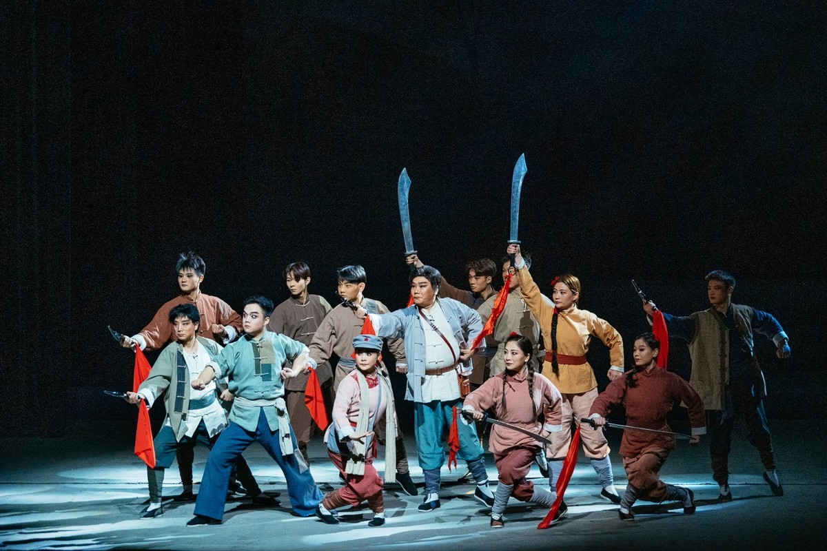 秦腔现代戏《根据地》的剧照