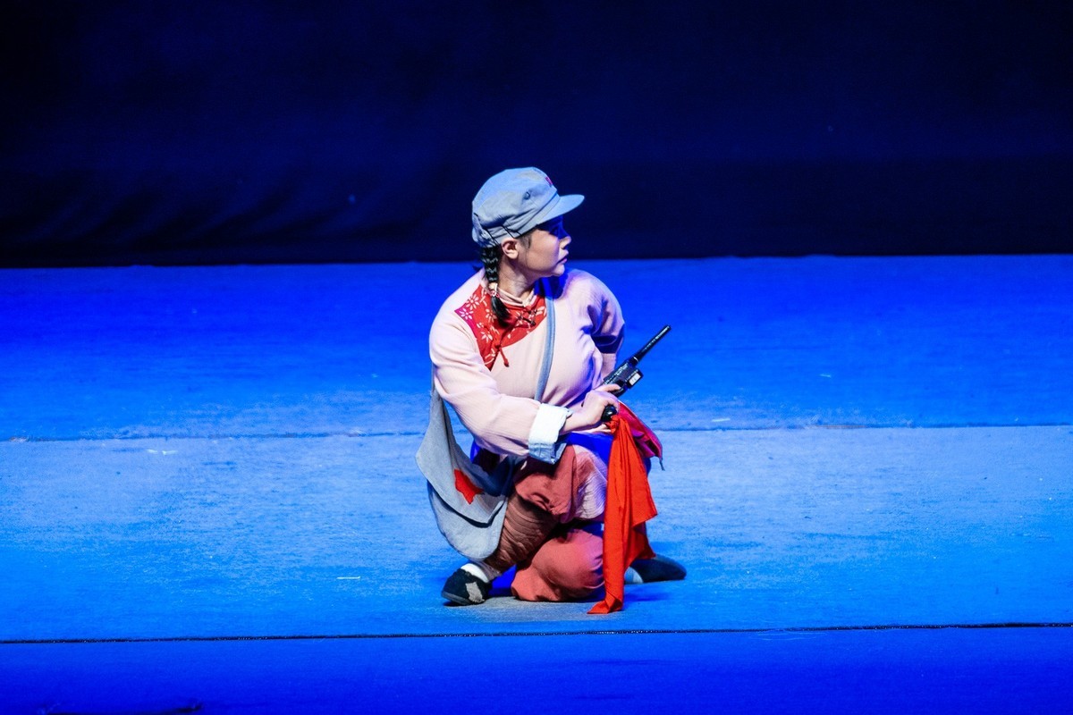 秦腔现代戏《根据地》的剧照