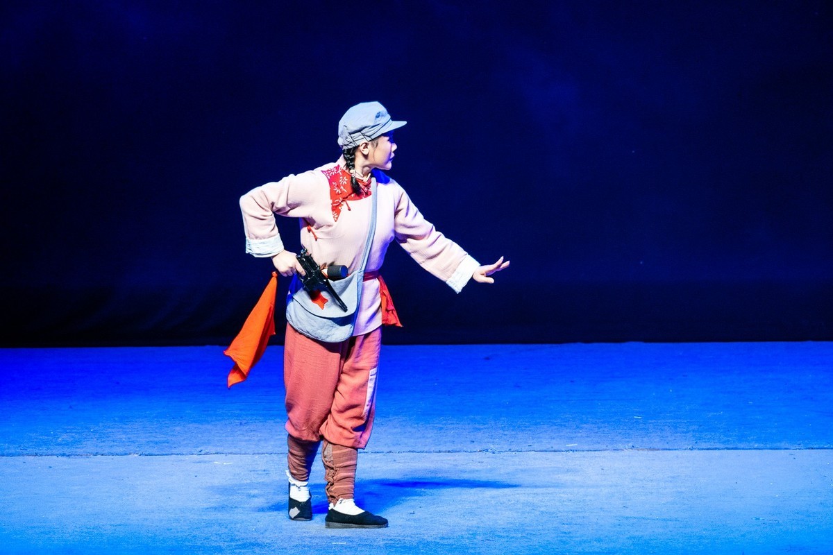 秦腔现代戏《根据地》的剧照