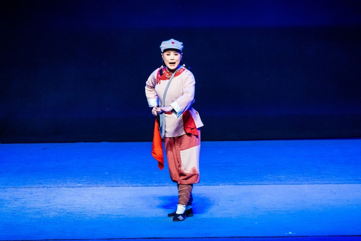 秦腔现代戏《根据地》的剧照