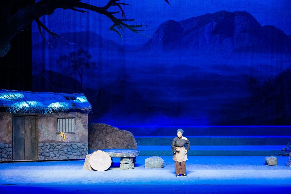 秦腔现代戏《根据地》的剧照